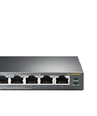 Switch POE -SF5P-HM 5 Port (4 PoE + 1 Uplink Fast Ethernet)