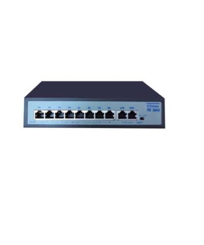 Switch POE CLIMAX CL-PE100-8P2/2