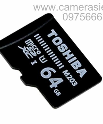 Thẻ nhớ TOSHIBA 64GB MicroSD EXCERIA M203 UHS-1 Class 10 (R100)