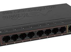 Switch POE 9 Port (8 PoE + 1 U  S plink Fast Ethernet)