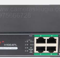 Switch POE -H1064PL 6 Port (4 PoE + 2 Uplink Fast Ethernet)
