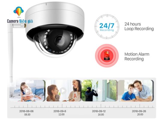 Lắp đặt hệ thống camera IP quan sát
