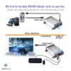 bộ truyền tín hiệu hdmi khoảng cách xa qua lan