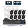 trọn bộ 8 camera giá rẻ
