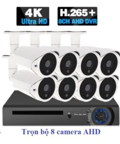 trọn bộ 8 camera giá rẻ